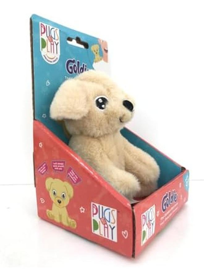 PUGS AT PLAY Shoulder Buddy Goldie 4 Inch  - Image 2
