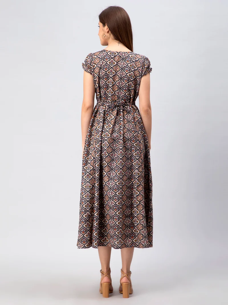 CEE 18 Women's Cotton Rayon A-Line Maternity Feeding Kurti with Zippers