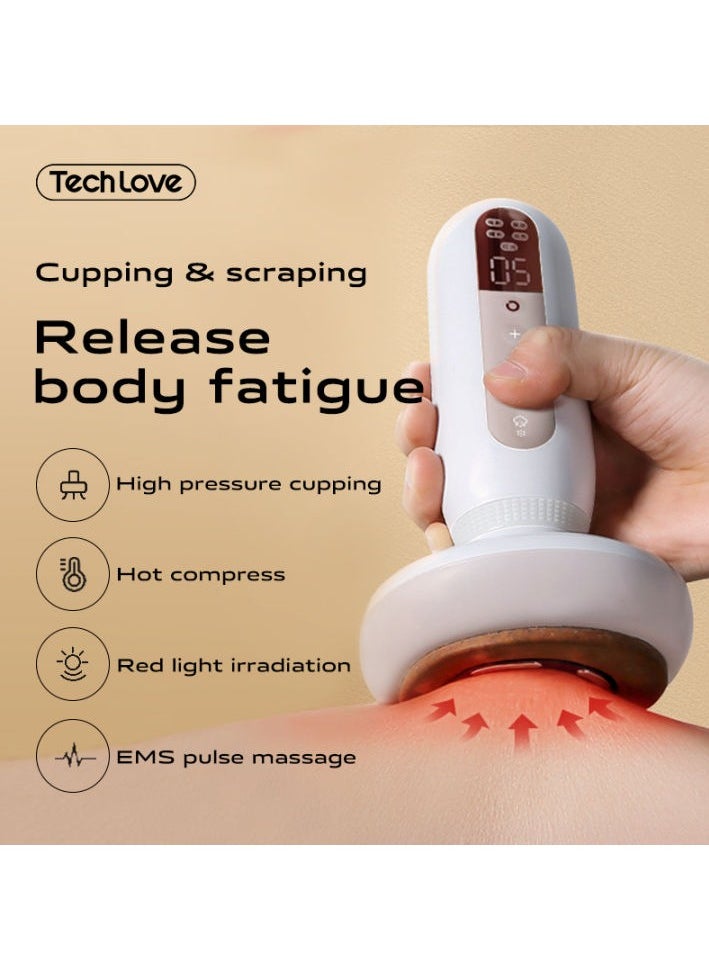 Techlove Multifunctional Cupping Device with EMS Electro-Stimulation, CI160A  - Image 2