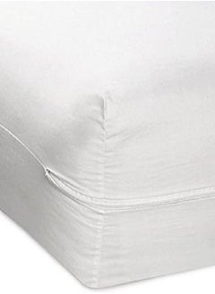 Linen Store Premium Microfiber Waterproof Zippered Mattress Encasement Cover, Dust and Allergen Proof, Hypoallergenic & Ultra Soft Twin Size  - Image 1