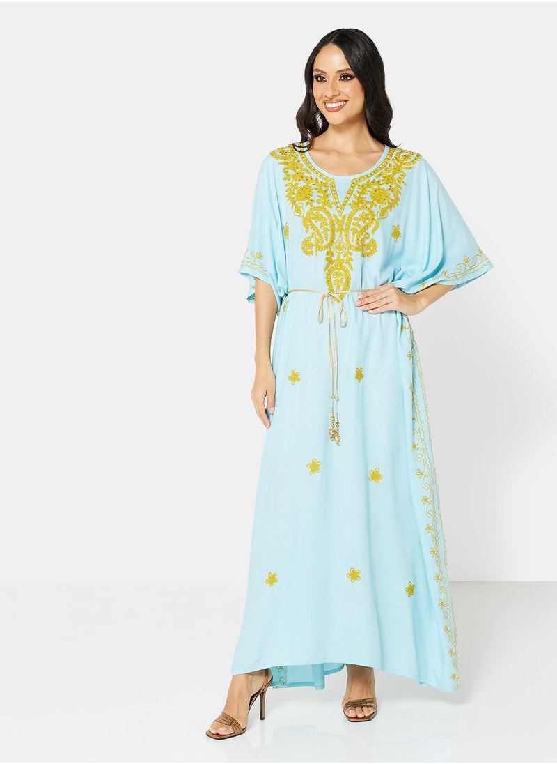 ARABIAN CLOSET EMBROIDERED KAFTAN  - Image 1