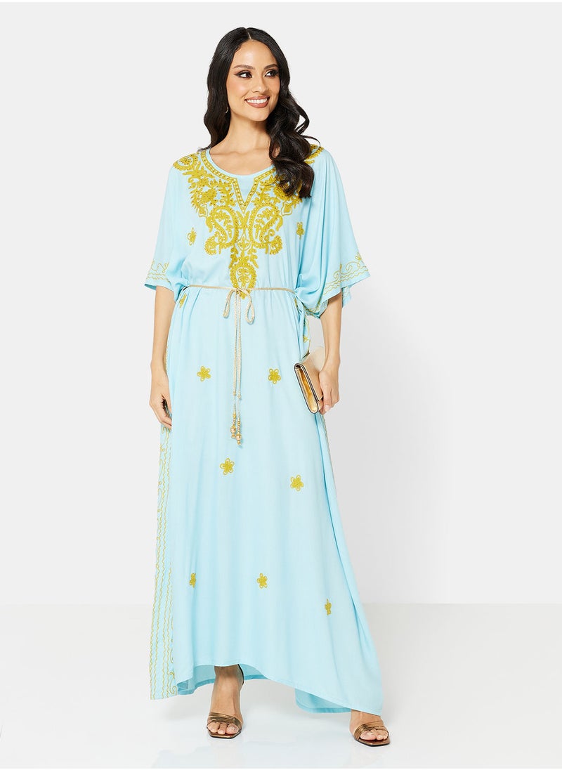 ARABIAN CLOSET EMBROIDERED KAFTAN  - Image 3