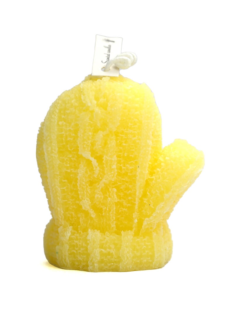 Gloves Shaped Scented Candle Lime Basil/ Citrus Candles for Home & Office/ Cute Candles /Meditation Candles/ Wellness Candles/ Birthday Candles/ Christmas Candles/ Tea Lights Candles
