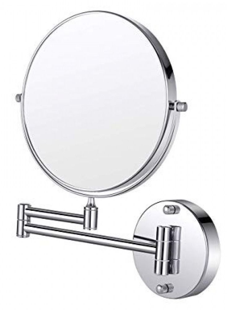 Generic Two-Sided Swive Wall Magnifying Mirror Silver 