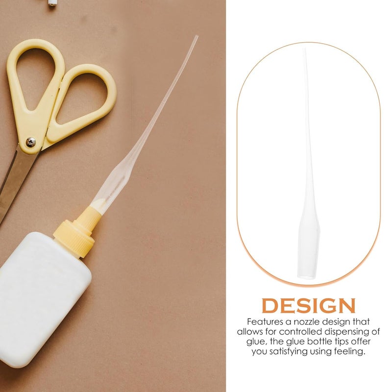 Precision Glue Dispenser Tips 100pcs Fine Needle Applicator For Craft Glue And Sealants - Image 4