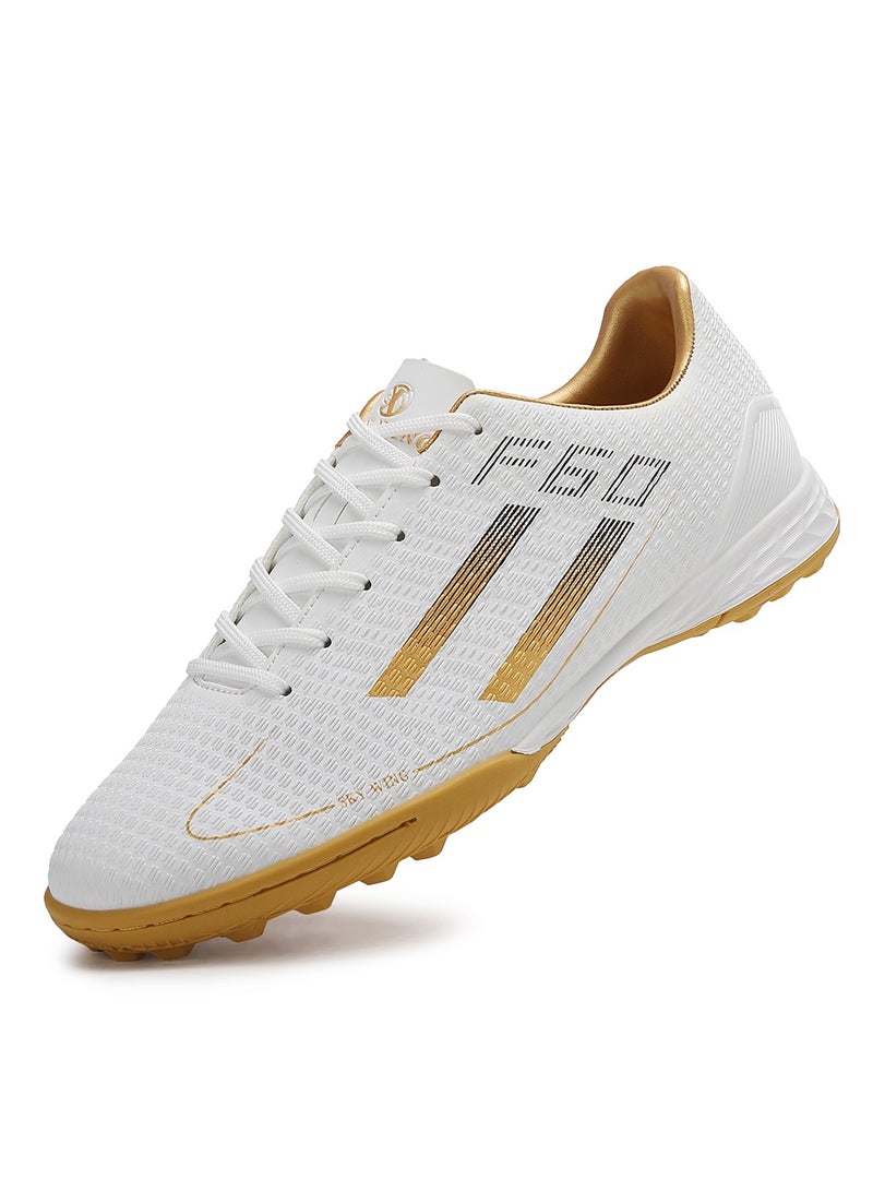 SKY WING Men's And Women's Firm Ground Soccer Cleats Low-Top Football Cleats IC/IN Sole Professional Training Outdoor Lightweight Soccer Shoes - Image 1