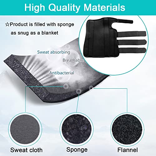 TANDCF Unisex Forearm and Wrist Support Splint Brace Double Fixation Wrist Brace for Carpal Tunnel, Adjustable Night Time Forearm Immobilizer Brace Splints,10.6 inch (27cm) length(RH/M) - Image 4