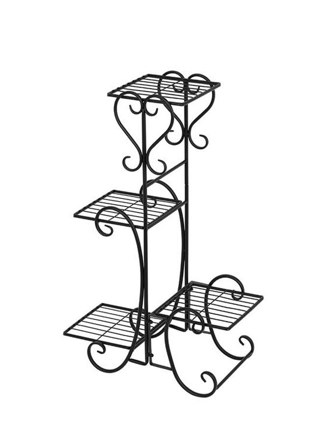 AL THEQA 4 TIER Indoor Metal Plant Shelf Stand