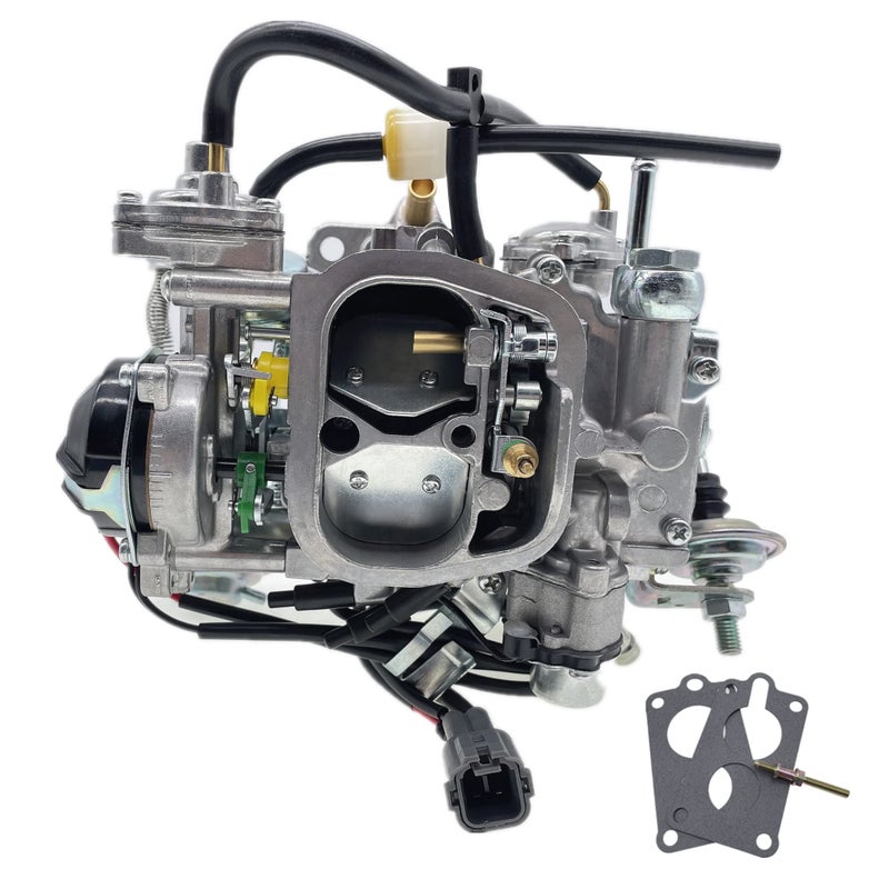 Carburetor fit for Toyota PickUp 1987 and 19881990 fit for Toyota 22R Engine 19811988 Hilux 1984 and Square Plug 2110035463 2110035570 TOY507 24L 2366cc Automotive Replacement Carburetors