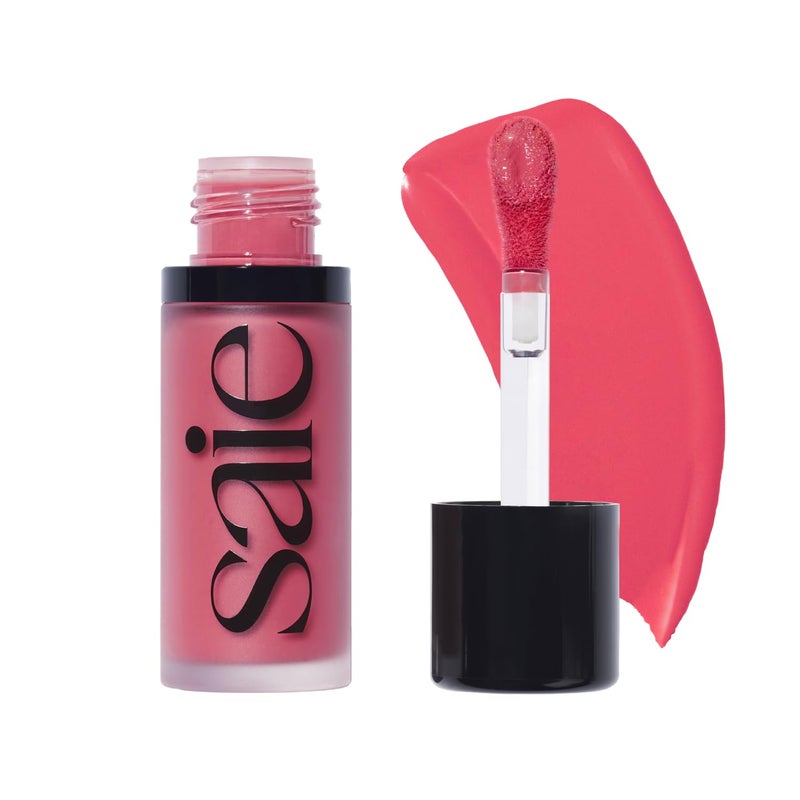 Saie Dew Liquid Blush for Cheeks Hydrating Cream Blush Stick with a Blendable Buildable Formula Skincare Infused Dewy Cheek Tint for a Natural Flush Glowy Makeup Essential Flirty 40 oz - Image 2
