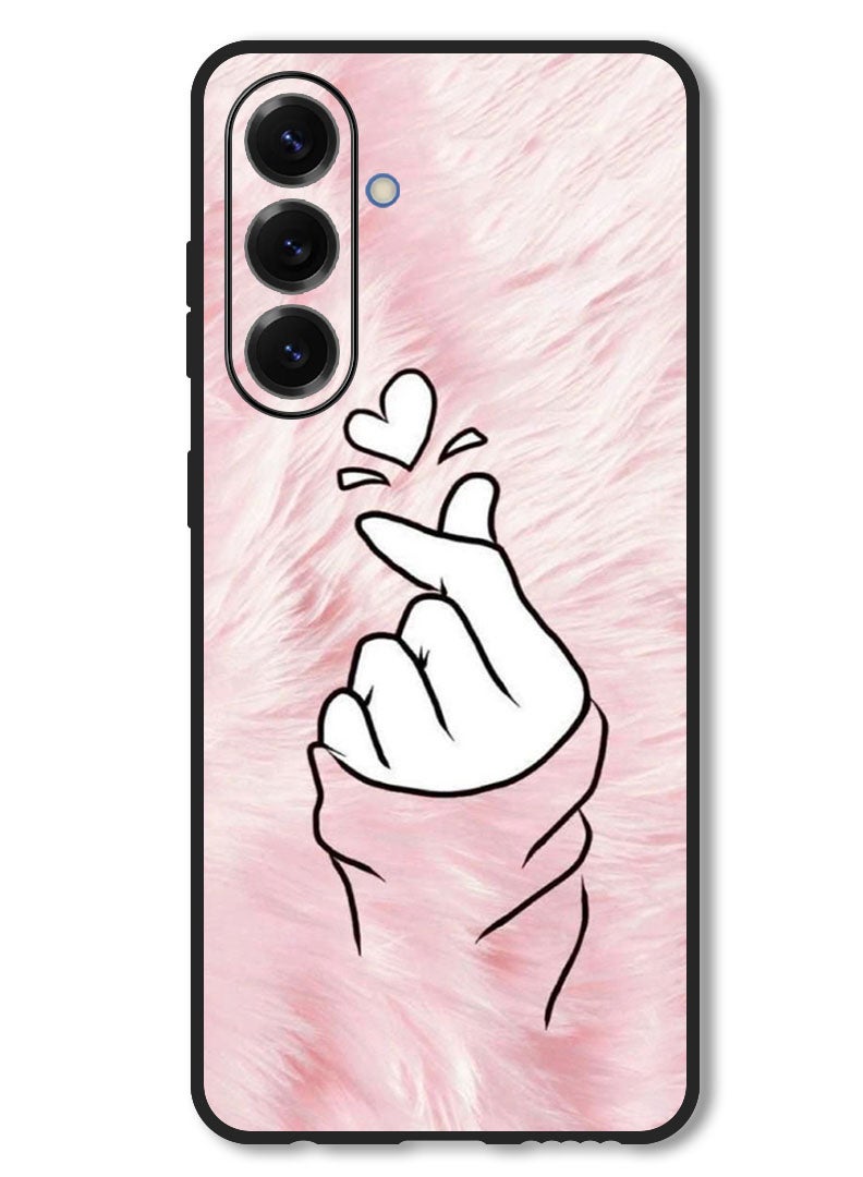 Theodor Case Compatible with Samsung Galaxy F16/ M16 Protection Shockproof Bumper Cover Snap Love Pink - Image 1