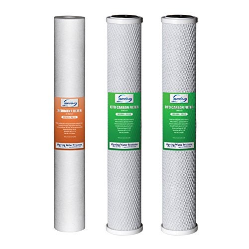 iSpring F3WCB32 20" x 2.5" Whole House Water Filters for WCB32 Series Water Filter Systems, Pack of 3 - Image 1
