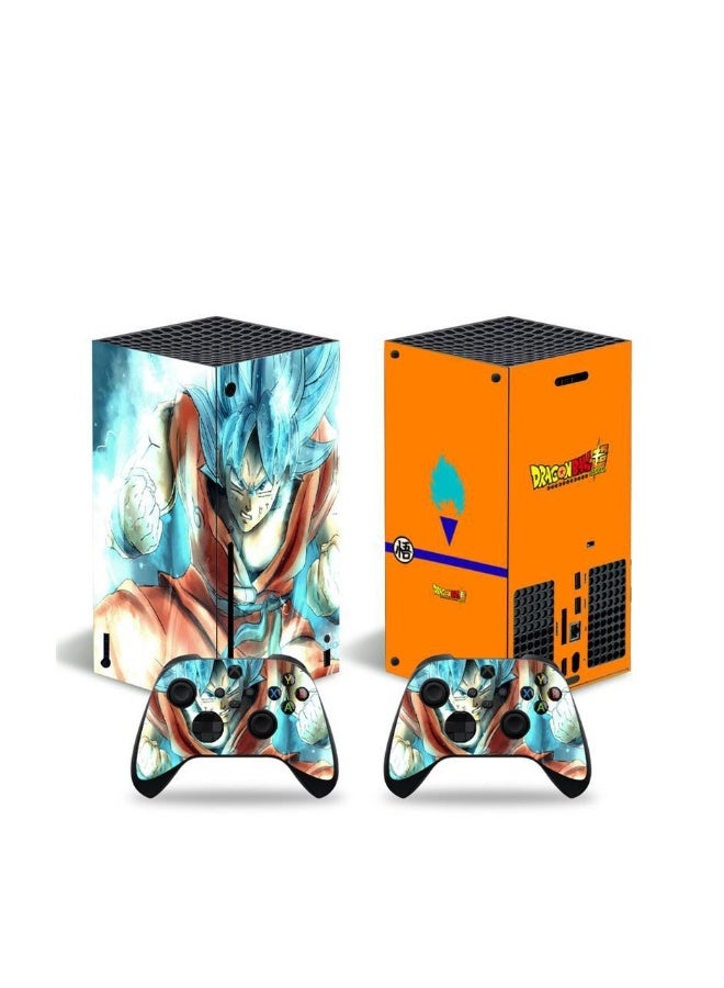 Beauenty XBOX series X console sticker Dragon Ball style sticker