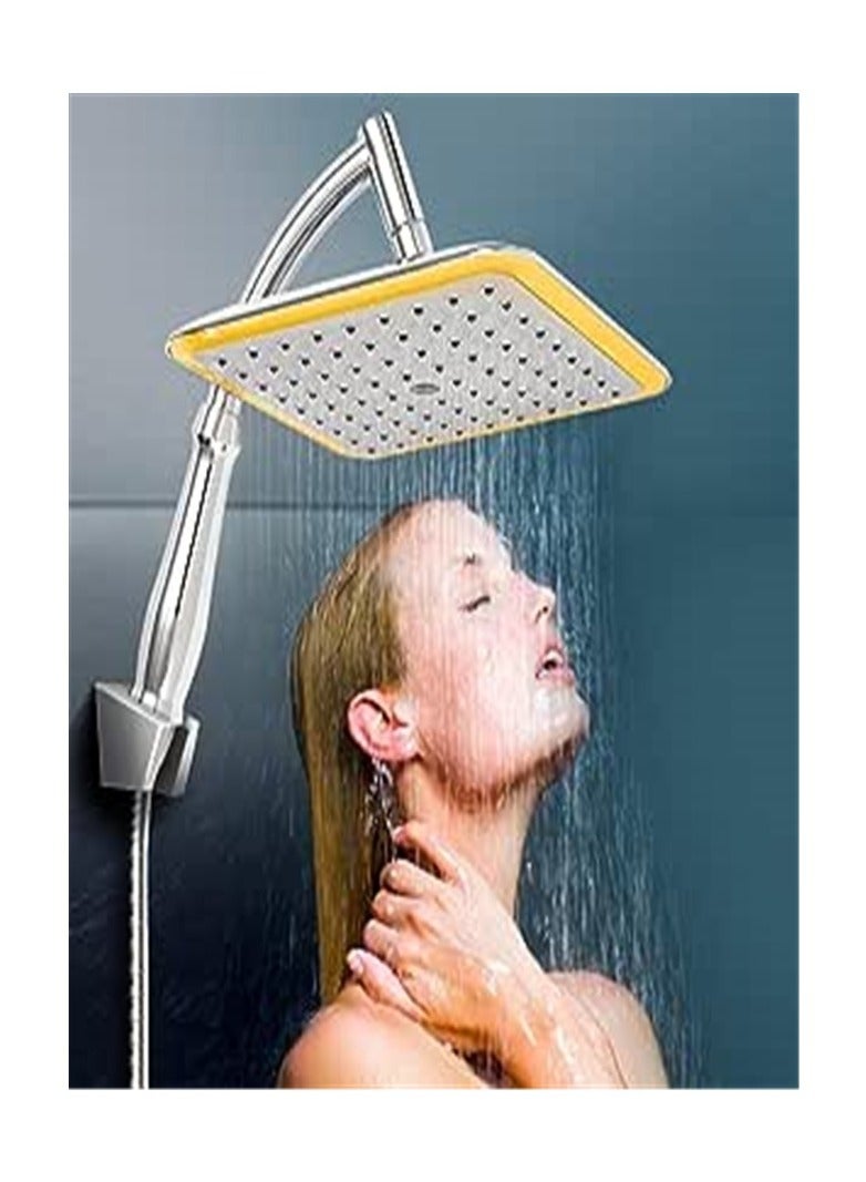 Home Clearance Sale Home Clearance Sale Chrome Square Top Rainfall Shower Set  - Image 1