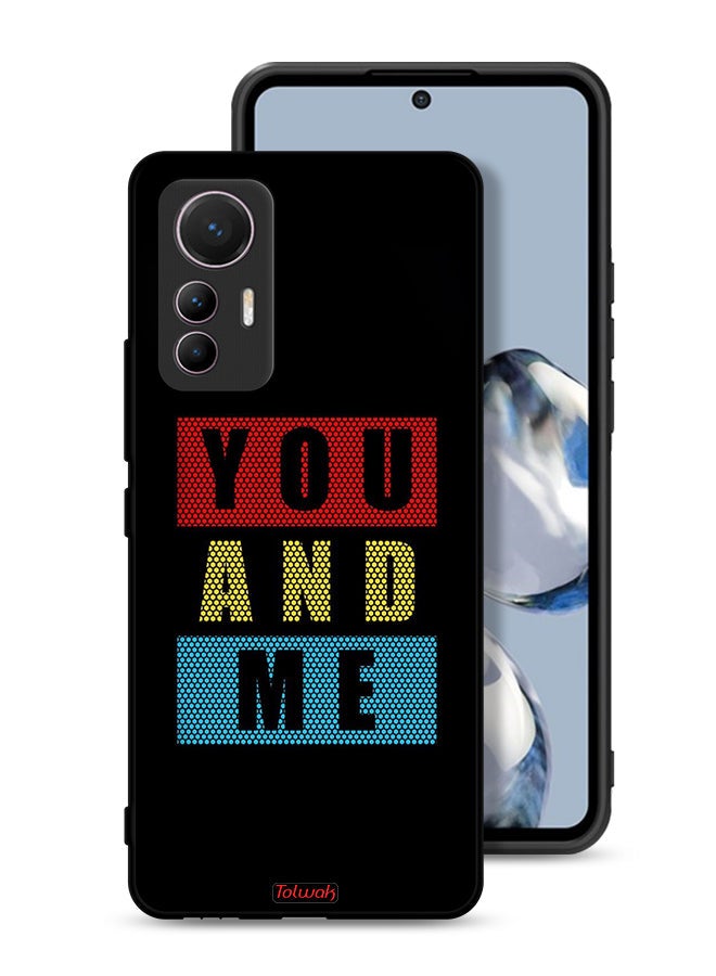 Tolwak Xiaomi 12 Lite Protective Case Cover You And Me - Image 1