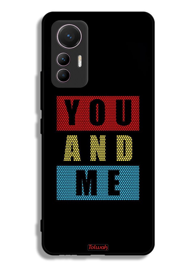 Tolwak Xiaomi 12 Lite Protective Case Cover You And Me - Image 2