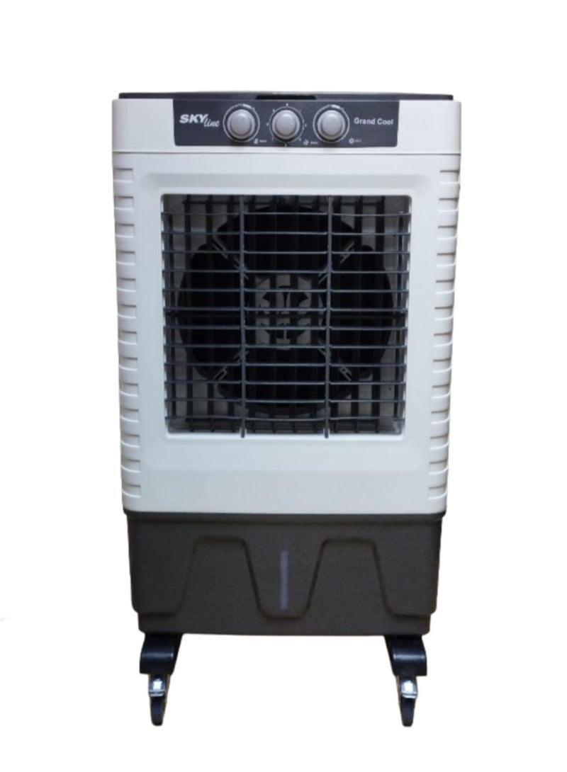 SKYLINE Grand Cool Air Cooler Normal 90L with 2 Free Ice packs & Anti Bacterial Dust Filter  - Image 2