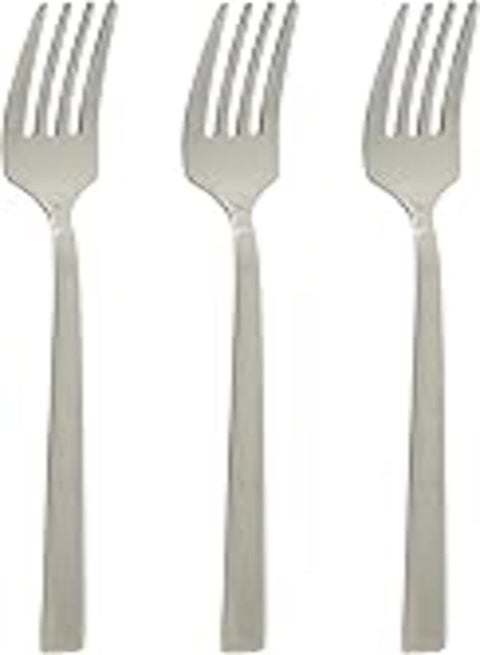 Zinnia Milano Mirror Finished Table Fork 3-Pieces Set
