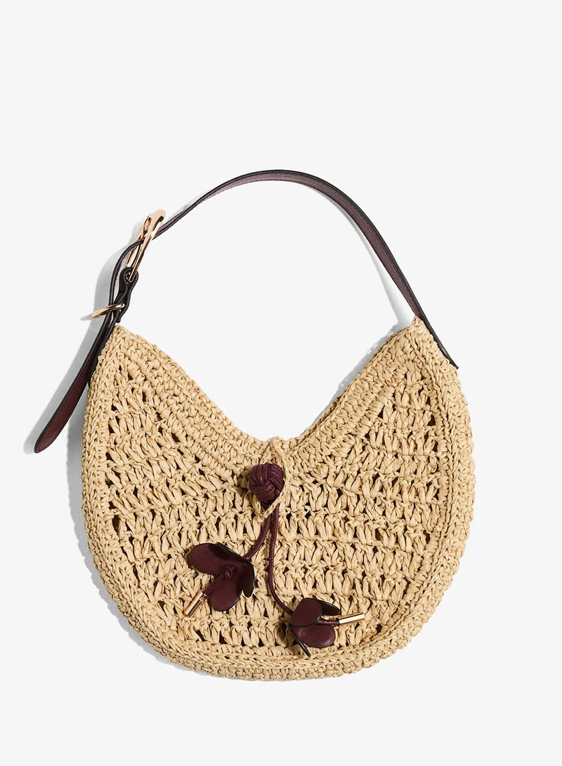 H&M Straw shoulder bag