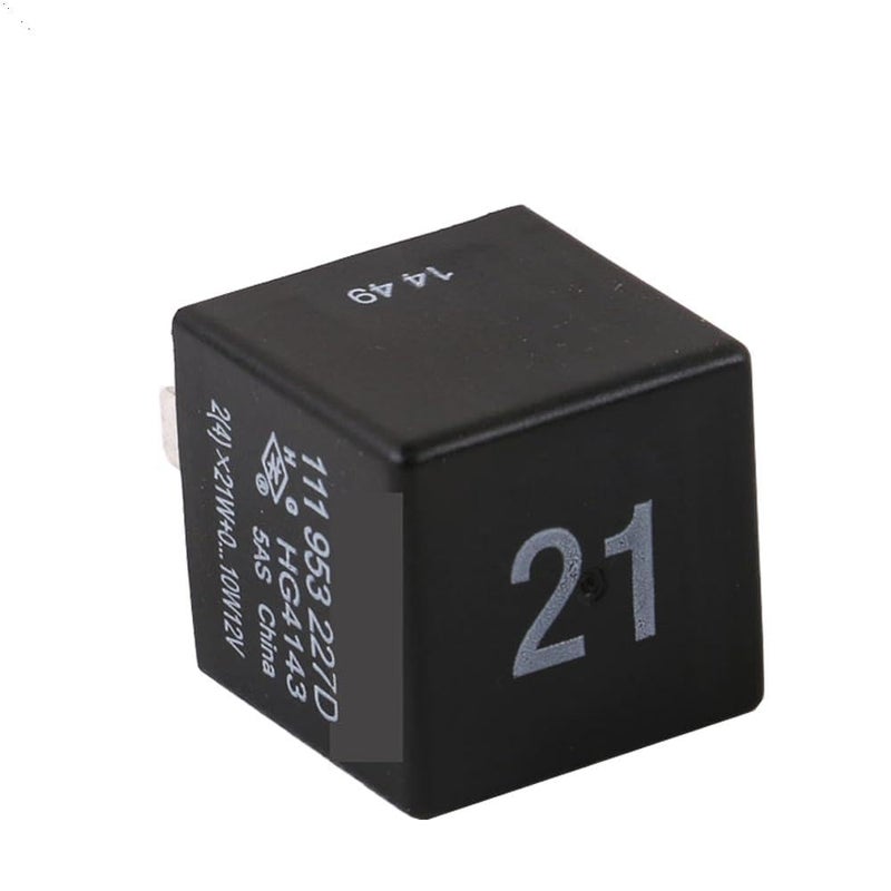 3 Pin Turn Signal Flasher Relay 21 Fit for Audi Volkswagen VW Porsche - Image 1