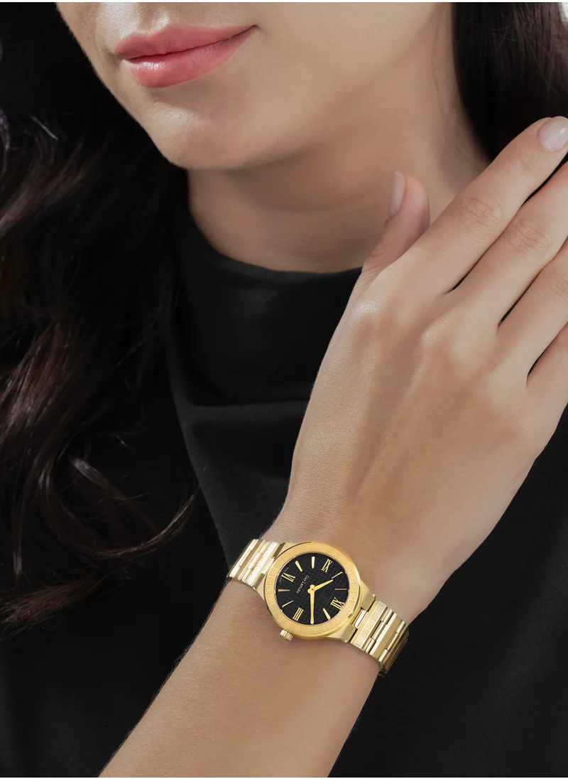 Guy Laroche Sacha Watch for Women with Gold Stainless Steel Bracelet 32 mm 5 Atm