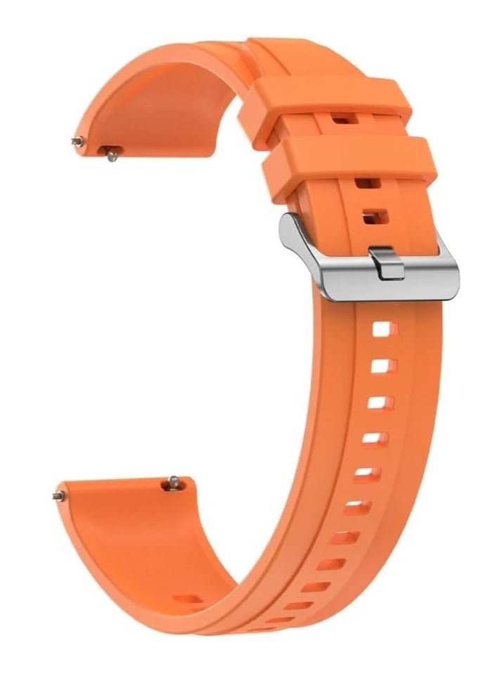 Silicone Straps Compatible with Huawei / GT5  / GT4 Sports Wristbands Replacement Waterproof Silicone Strap, 22mm - Image 2
