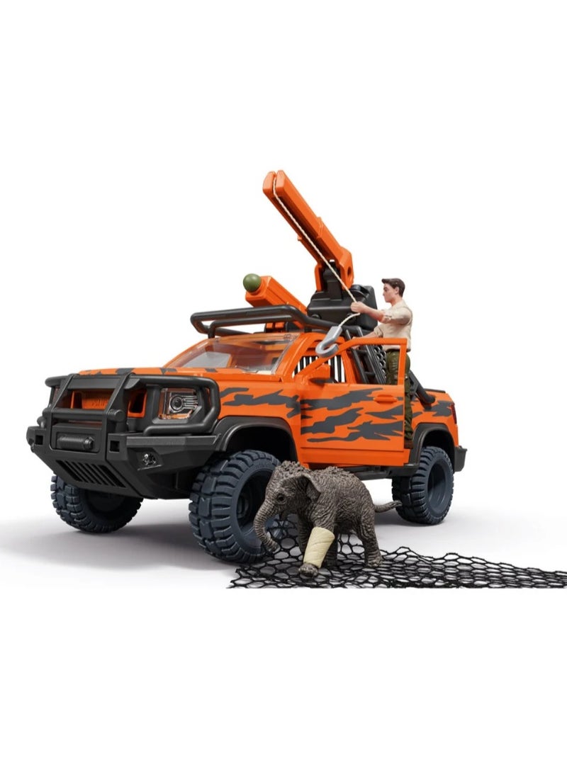 Schleich Jungle Off-Road Adventure Toy Truck - Image 2