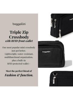 Baggallini Baggallini Triple Zip Bag with Wallet  - Image 2