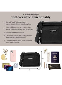 Baggallini Baggallini Triple Zip Bag with Wallet  - Image 4