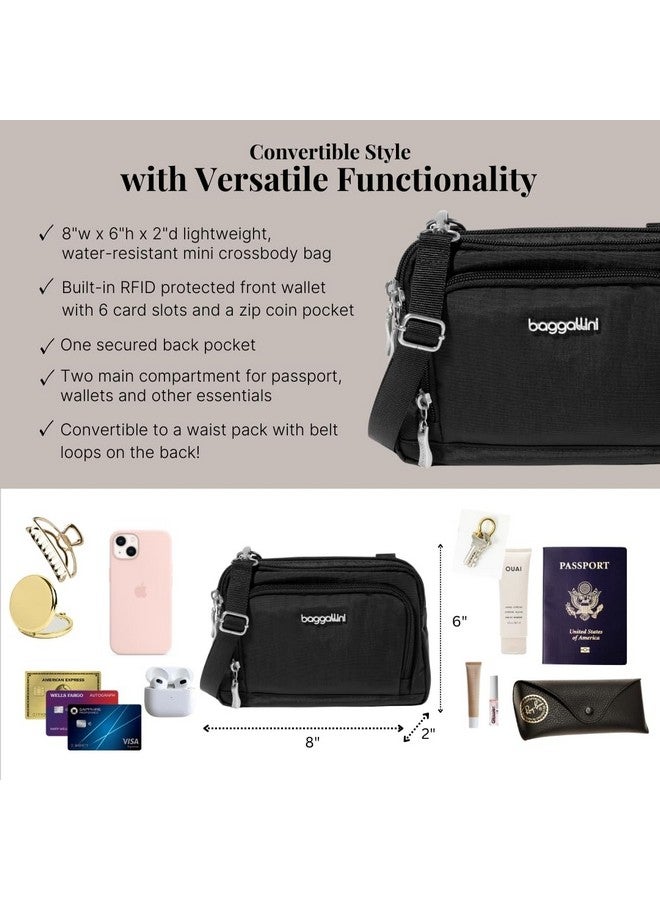 Baggallini Triple Zip Bag with Wallet - Image 4