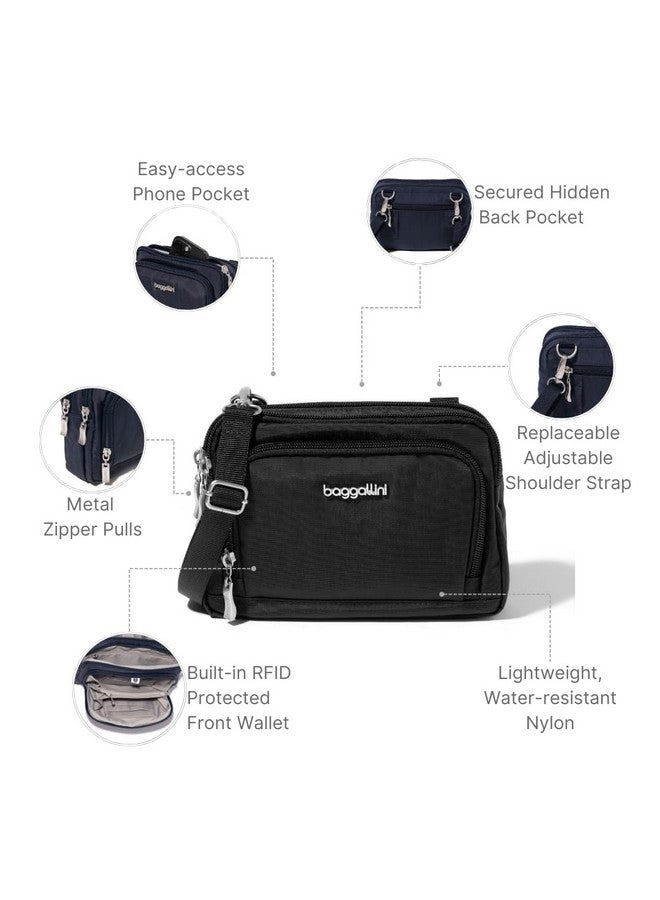 Baggallini Triple Zip Bag with Wallet - Image 3