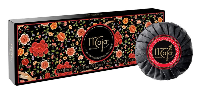 Maja Classic Luxury Perfumed Bar Soap Moisturizes your Skin with Glycerin Delicious and Distinctive Scent 3 Soaps 35 Oz  100 g
