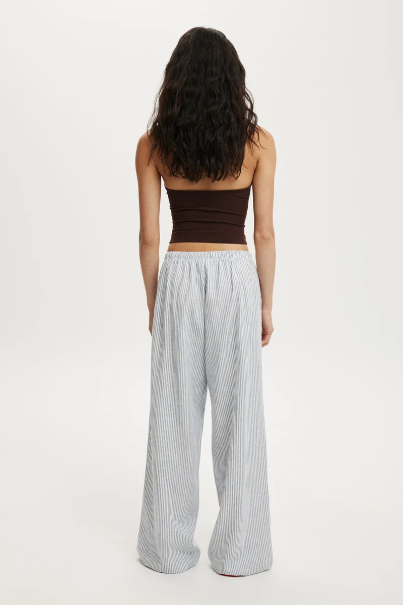 كوتون اون بنطلون هيفن واسع الساق