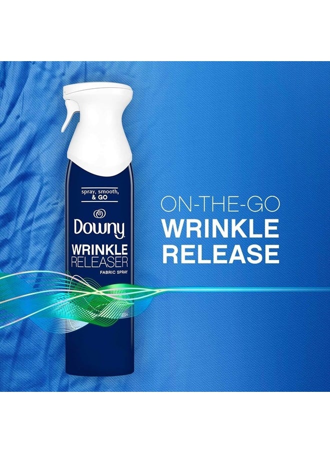Downy - Wrinkle Releaser Spray, All in One Formula, Removes Wrinkles, Static and Odor Eliminator, Light Fresh Scent, 9.7 Fl Oz, Pack of 2 - Image 1