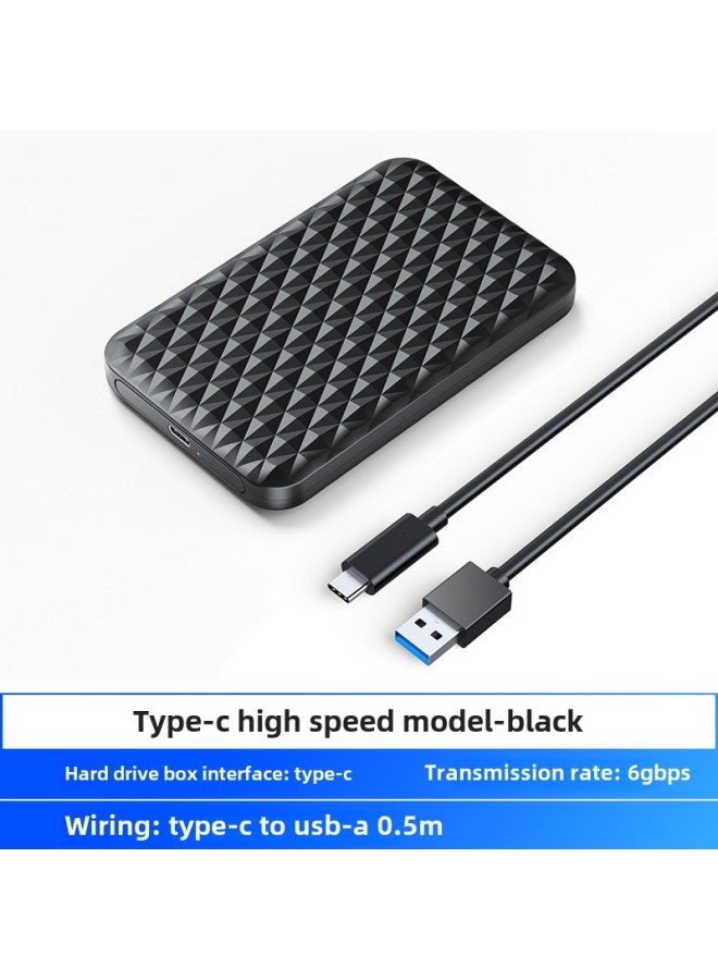 ORICO ORICO Mobile Hard Disk Box 2.5-inch Usb Notebook Mechanical Sata Solid State External Ssd Hard Disk-Color: Black-6Gbps - Image 1