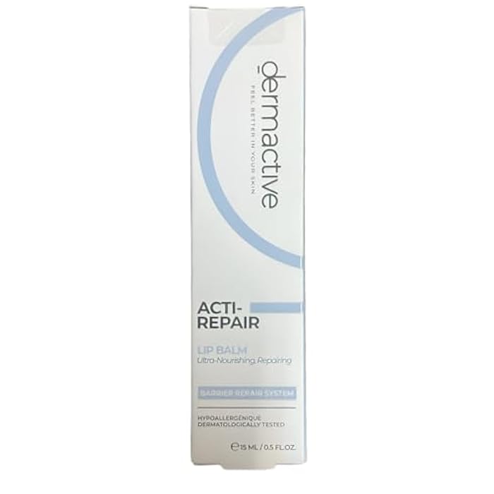 DERMACTIVE Acti-Repair Lip Balm – 15ml | Nourishing Repair Care, Deep Hydration, Protects Dry & Chapped Lips