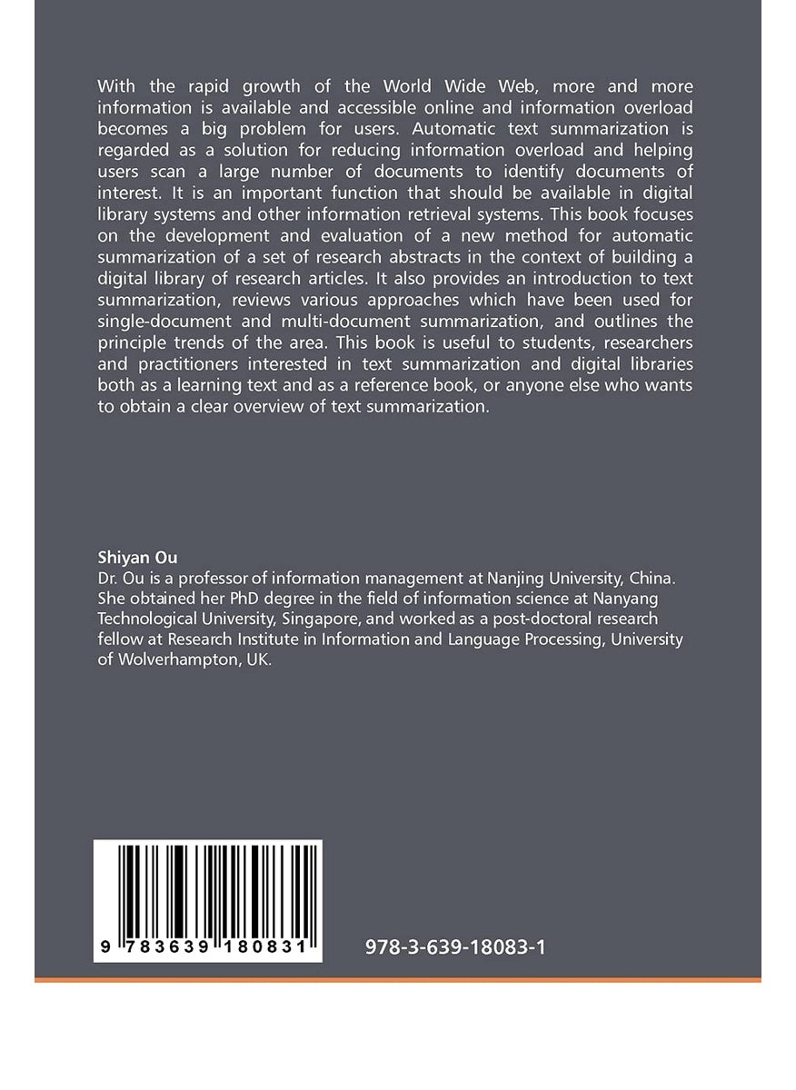Text Summarization in Digital Libraries  - Image 2
