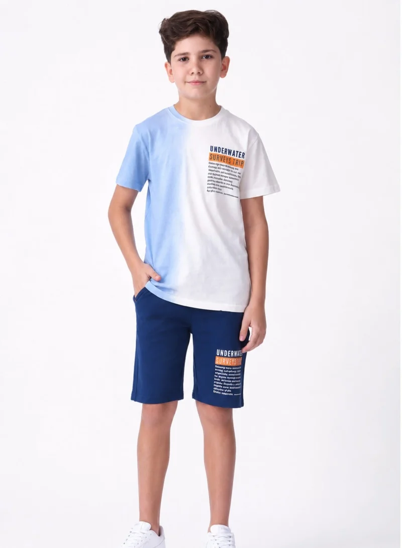 Victor And Jane  Boys (Youth/Teens) 2-piece set - 100 % Cotton for Kids | Best Price UAE