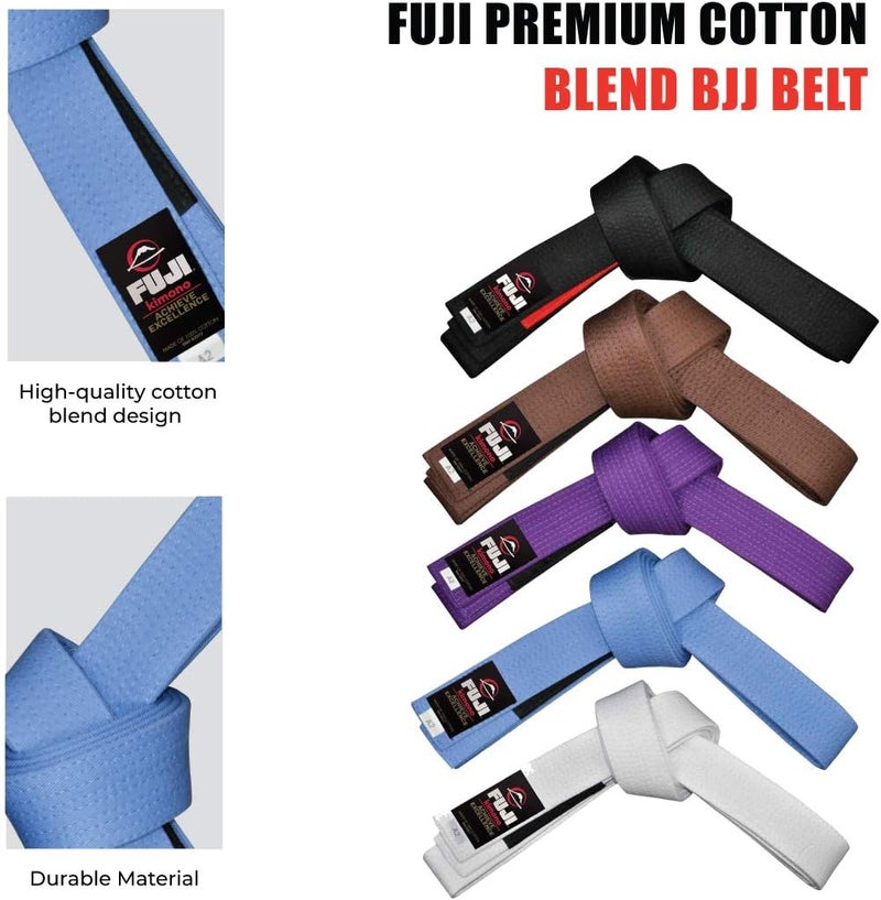 Fuji حزام جيو جيتسو، أزرق، C3 - Image 4