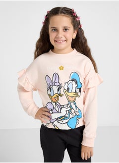 Disney Donald Duck Graphic Sweat Shirt  - Image 1