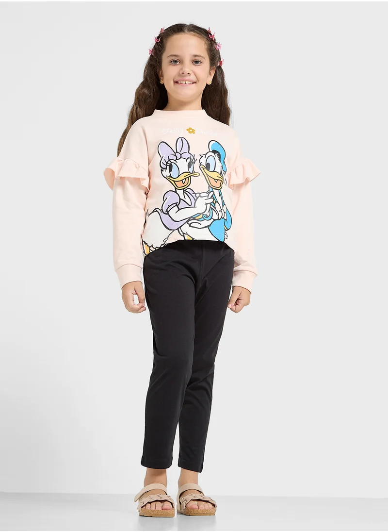 ديزني Donald Duck Graphic Sweat Shirt