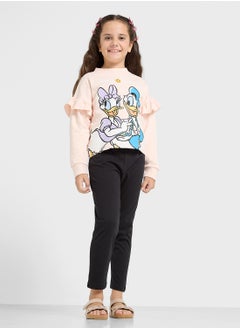 Disney Donald Duck Graphic Sweat Shirt  - Image 4