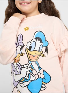 Disney Donald Duck Graphic Sweat Shirt  - Image 3
