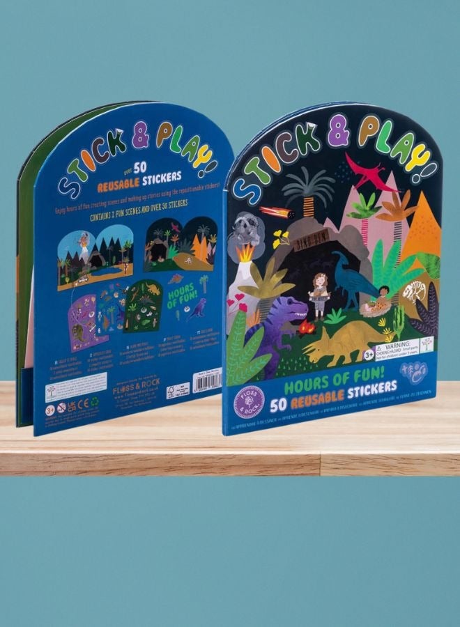 Floss & Rock Multicolour Reusable Sticker Fun Set - Image 1