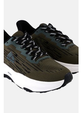 RBX Men Lace Up Training Shoes, Khaki  - Image 3