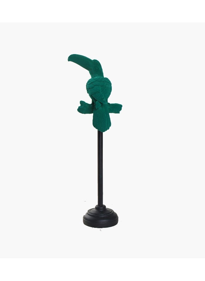 Roomours Resin Parrot 79X24 Cm - Green 