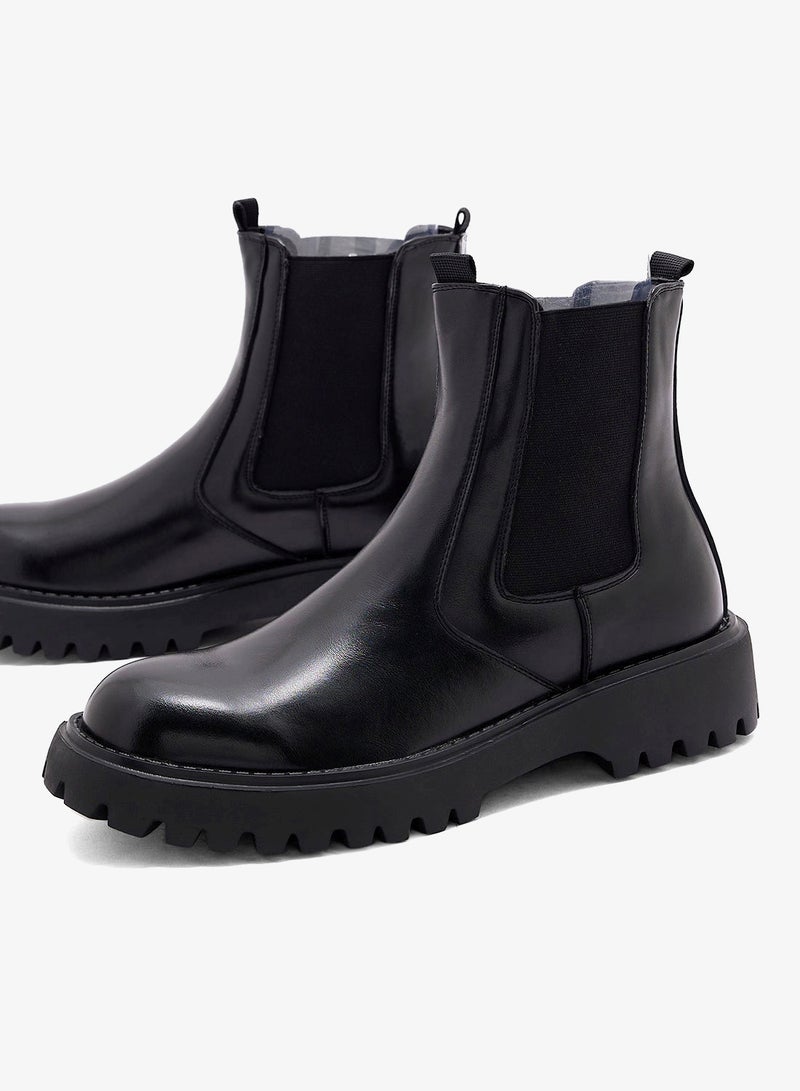 Robert Wood Men Combat Boots - Image 4