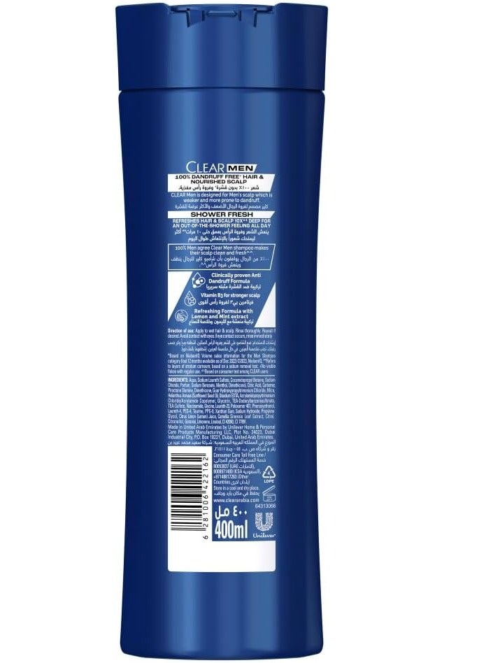 CLEAR Anti Dandruff Shampoo 400ml - Image 2