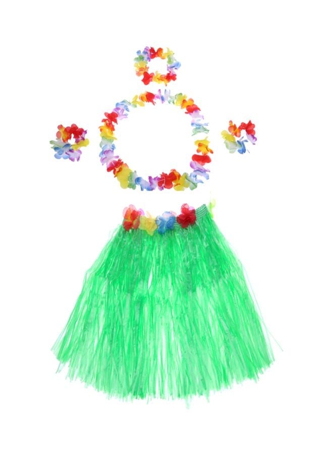 NIBEMINENT 5-Piece Hawaiian Hula Costume Set 31x4x13cm - Image 1