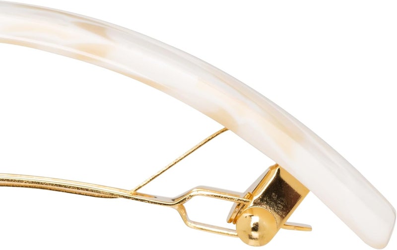 France Luxe Rectangle Volume Barrette - Alba - Image 4